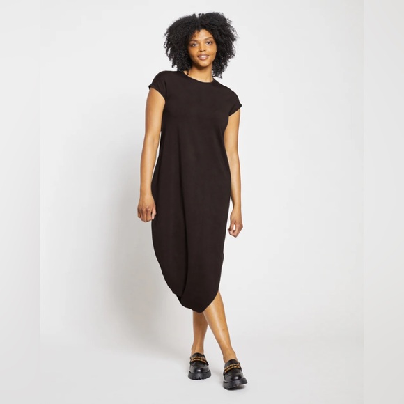 EUC UNIVERSAL STANDARD Iconic Geneva Dress Pima Cotton Blend - Picture 1 of 9
